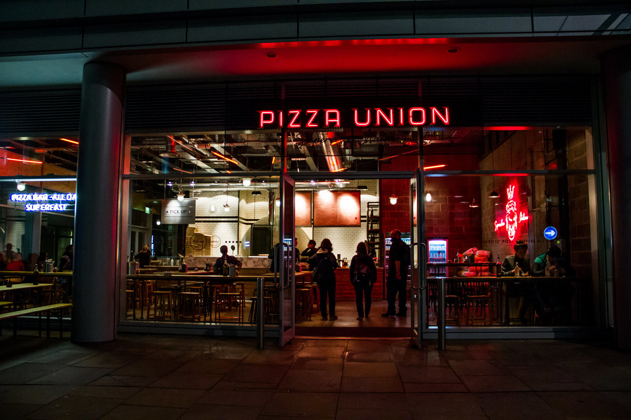 Pizza Union, Liverpool Street London Reviews and Things To Do