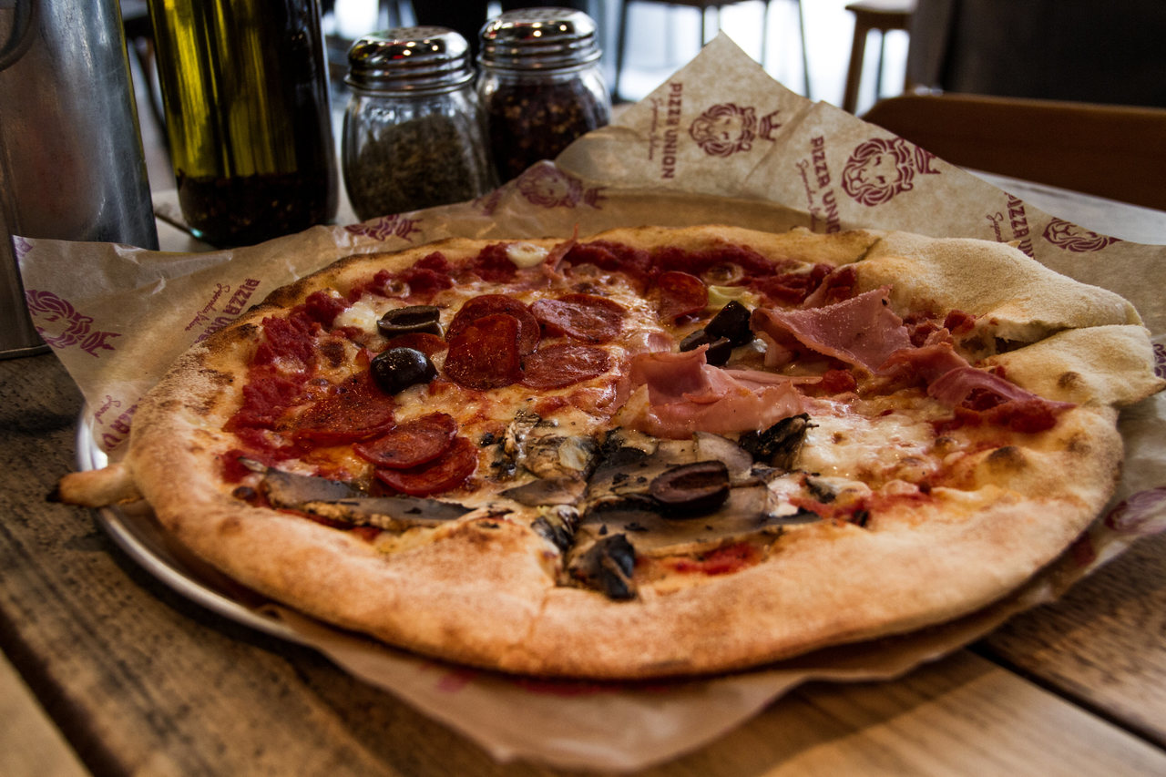 Pizza Union, Liverpool Street London Reviews and Things To Do
